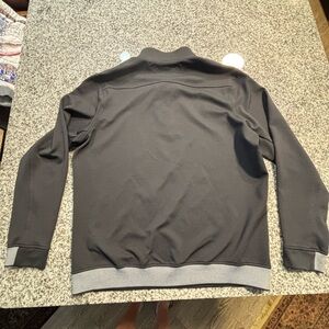 Adidas “Adi Pure” Men's Gray 1/4 zip golf cool weather top.